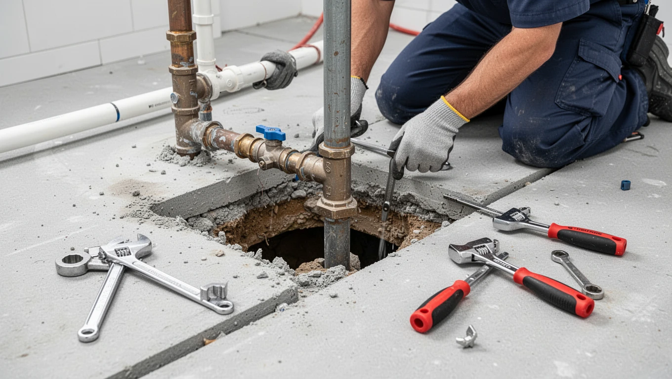 Slab Leak Repair